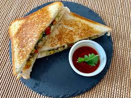 Mixed Veg Grilled Sandwich
