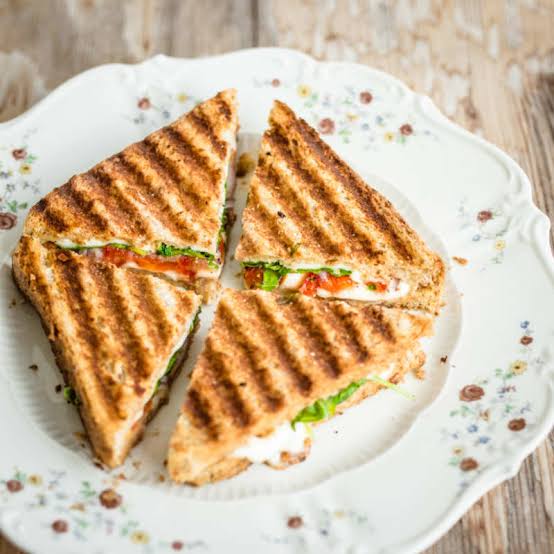 Veg Grilled Club Sandwich