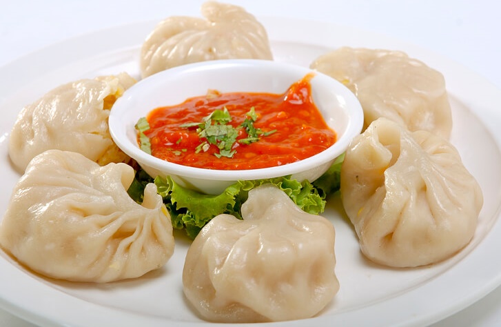 Veg Steamed Momo (6 pcs.)