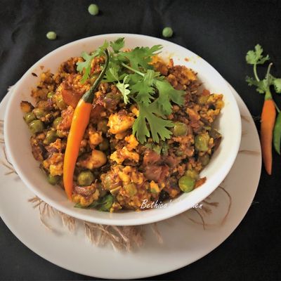 Paneer Peas Bhurji