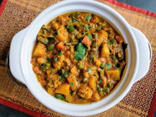 Mixed-Veg Butter Masala