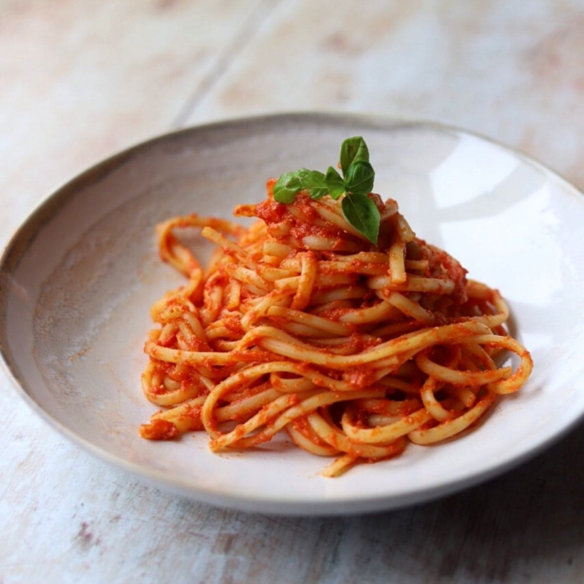 Red Sauce Spaghetti